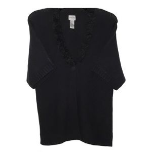 Chico’s Long Short-Sleeve Sweater